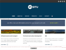 Tablet Screenshot of ingenieriainsitu.com